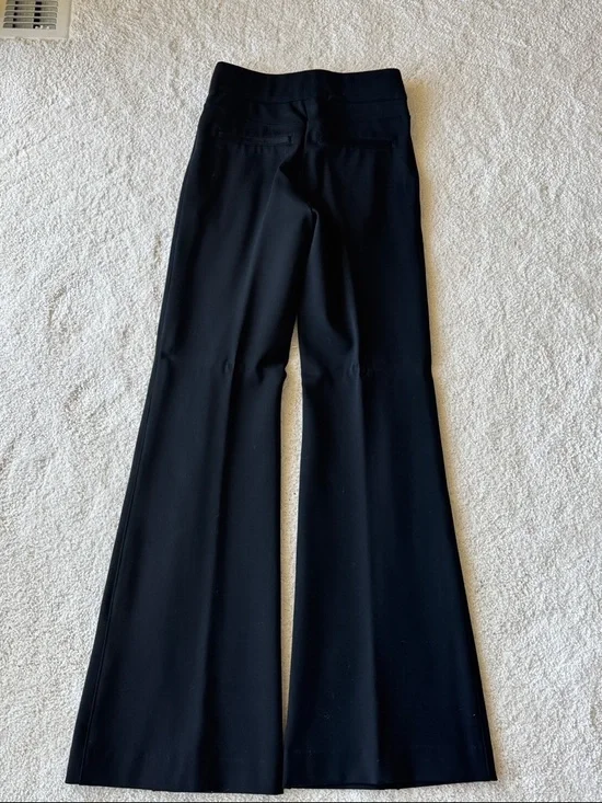 Spanx High-Waist Black Flared Dress Pants - Picture 8 of 9